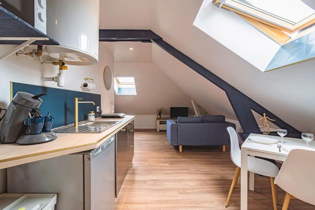 L'Azur Dore, Studio Pour 2 Voyageurs Isles-sur-Suippe エクステリア 写真